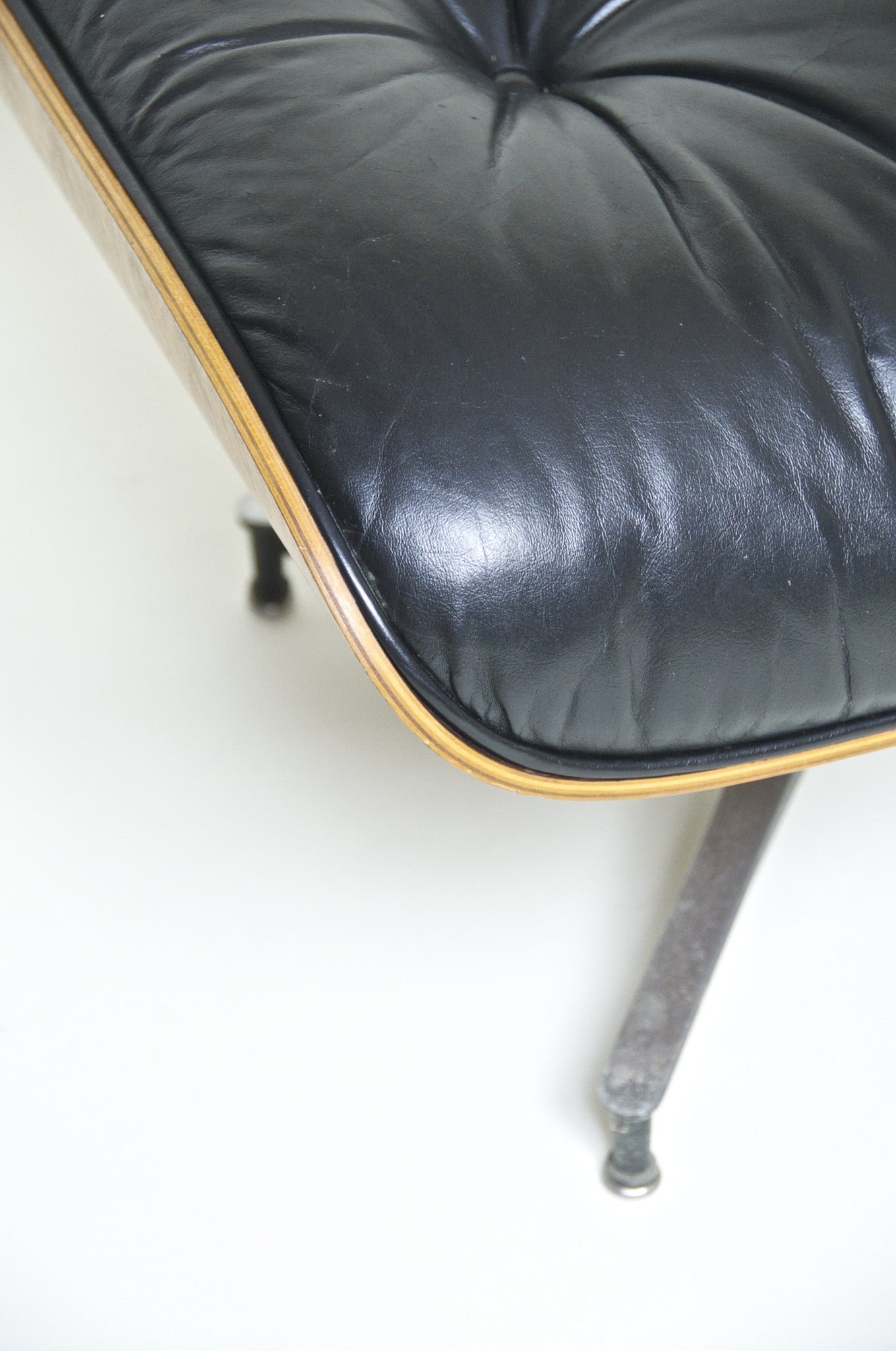 SOLD 1975 Herman Miller Eames 671 Ottoman for Eames Lounge 670 Brazilian Rosewood