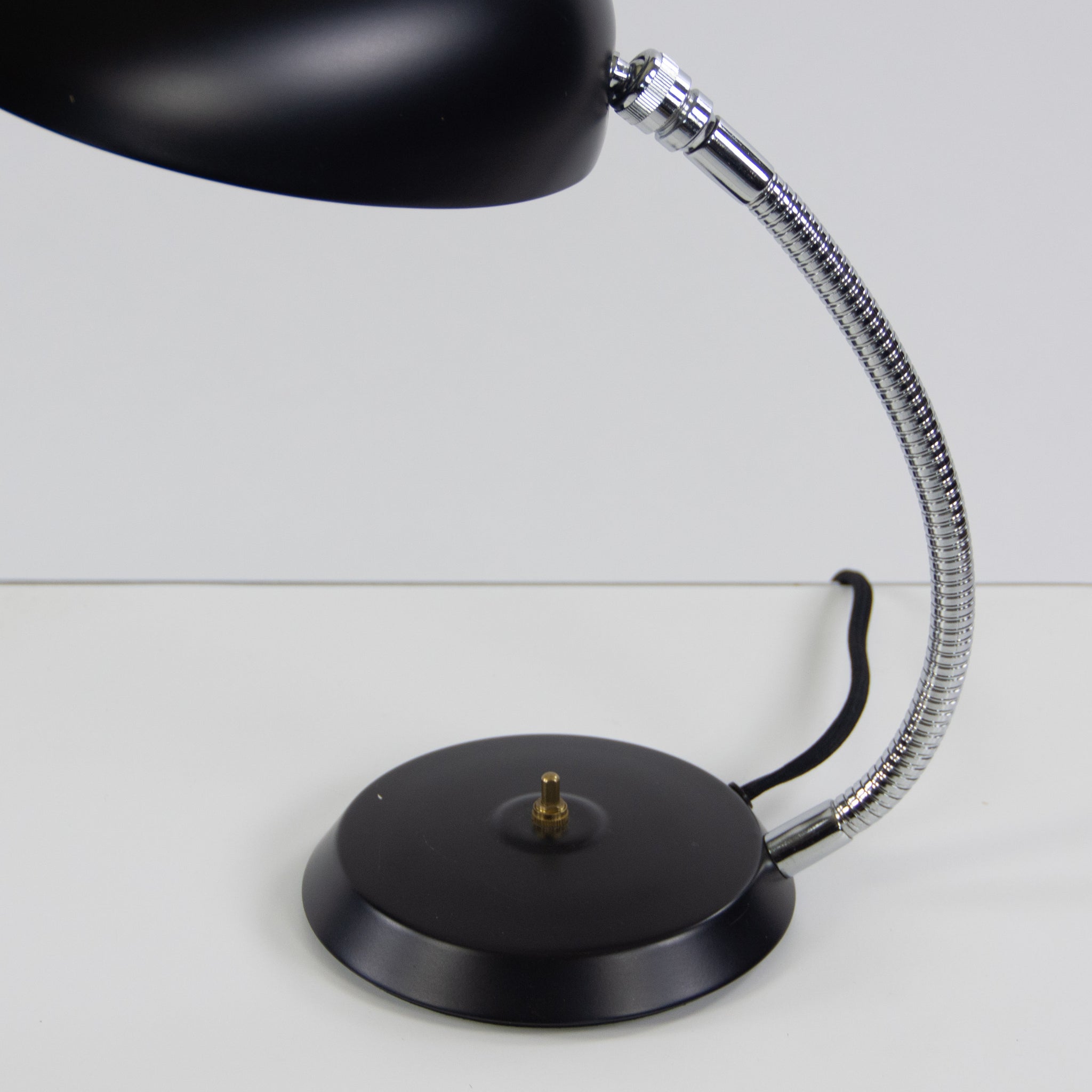 SOLD Gretta Magnusson Grossman Cobra Lamp Black Original Gubi Denmark