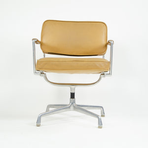 SOLD 1968 Eames Herman Miller Intermediate Aluminum Chair Leather Exceptionally Rare