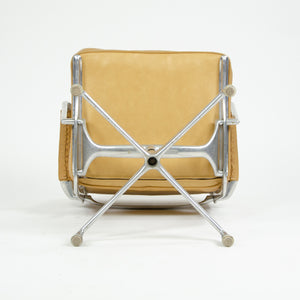 SOLD 1968 Eames Herman Miller Intermediate Aluminum Chair Leather Exceptionally Rare