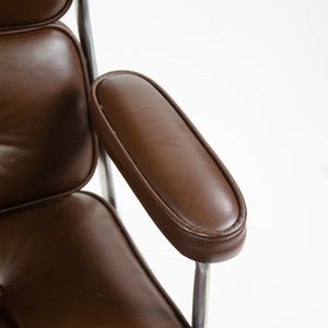 SOLD Brown Eames Herman Miller Vintage Time Life Aluminum Group Chair 1970's 2x Available