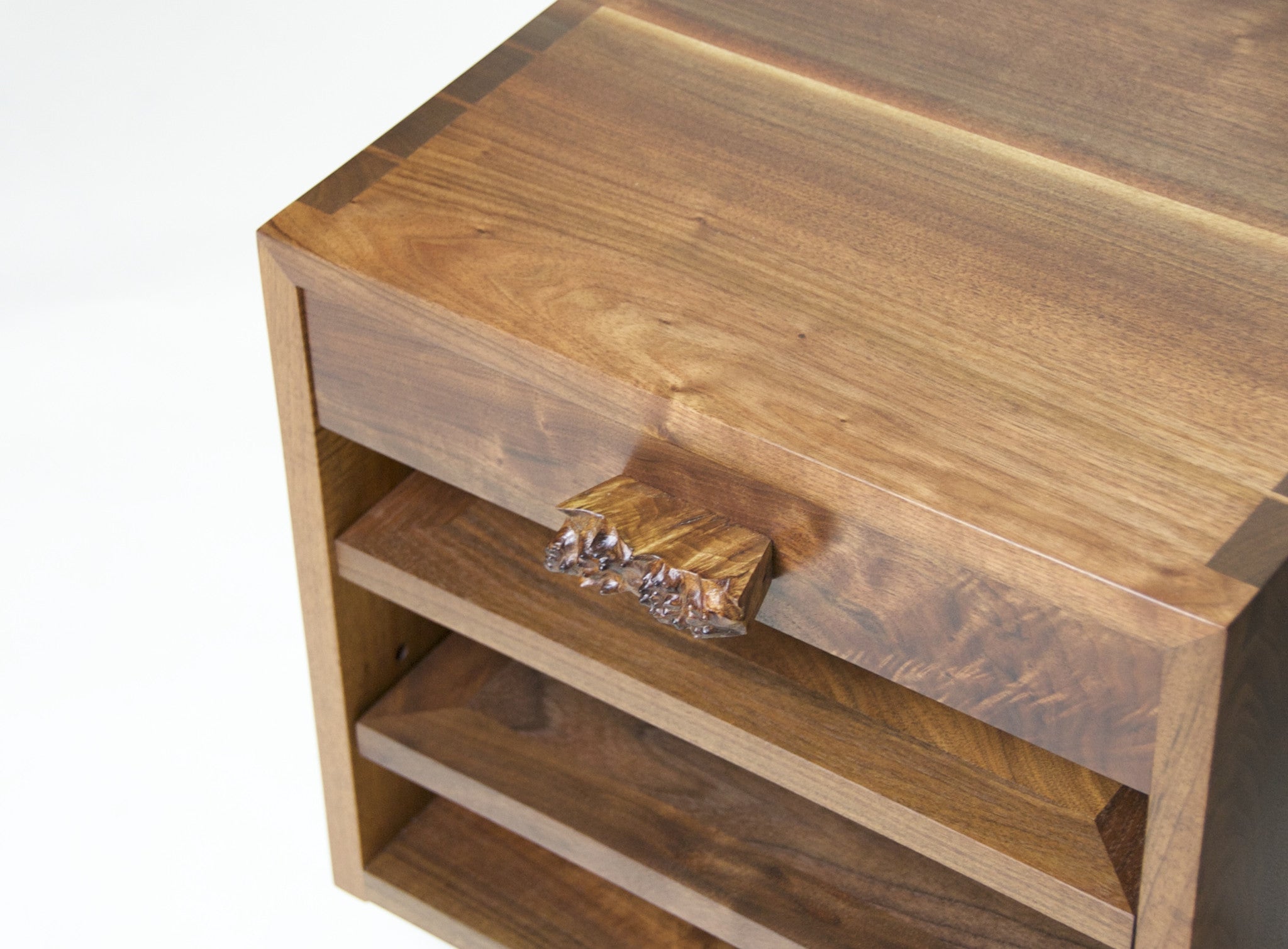 SOLD Authentic Mira Nakashima Kornblut Special Bedside Cases / Cabinet by George Nakashima Studio