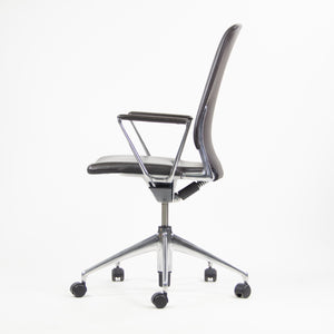 SOLD Meda by Vitra Alberto Meda Desk Chair Brown Full Leather