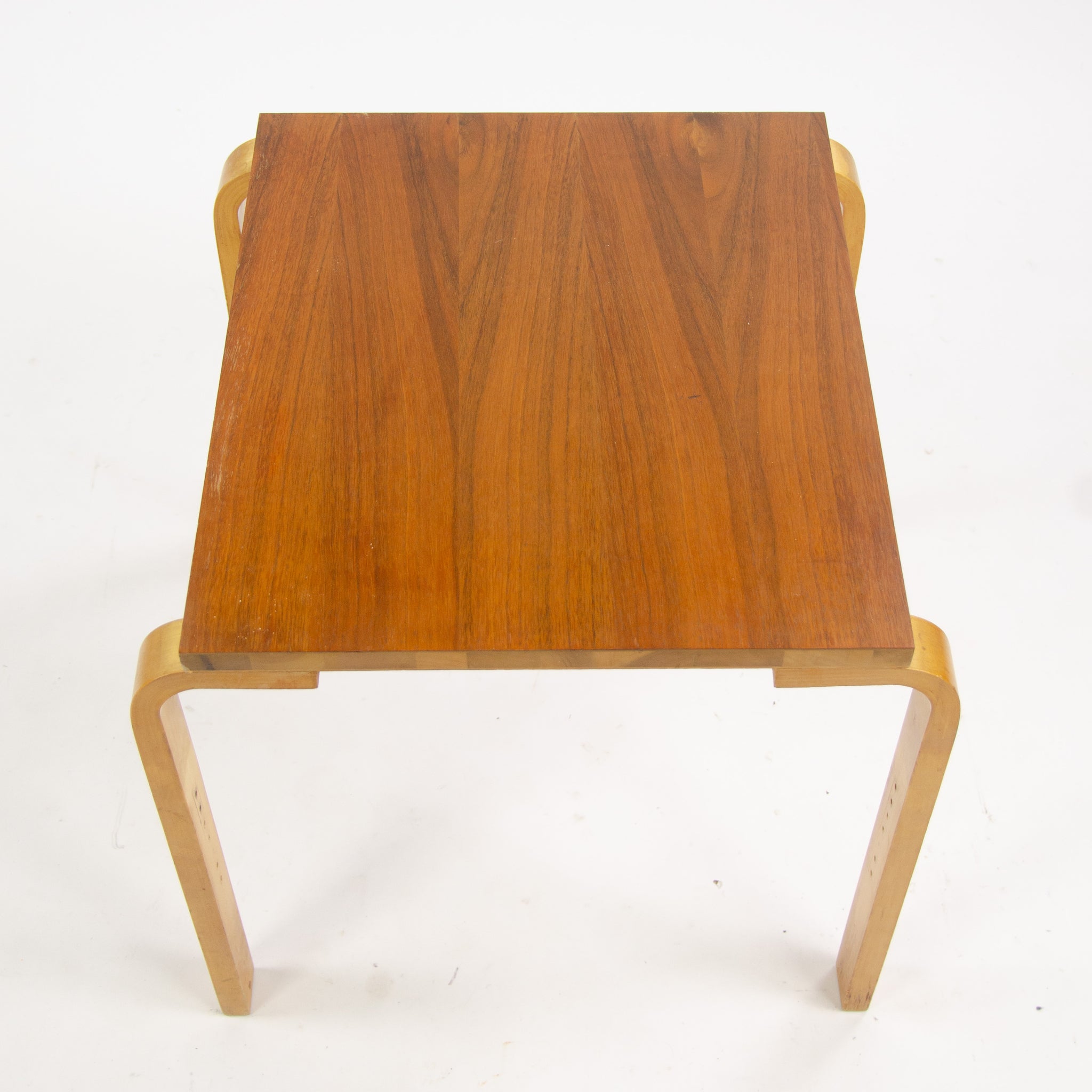 SOLD Alvar Aalto 1950's Pair of Side Table 81 by Finmar Finsven Finland