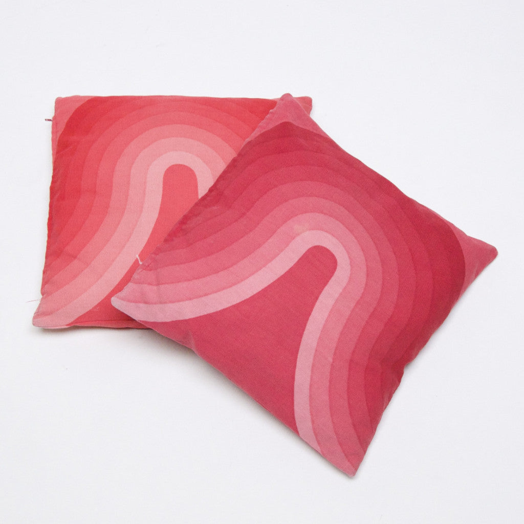 SOLD Original Vintage Verner Panton Mira X Kurve Pillows 1969