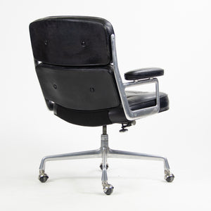 SOLD Black Eames Herman Miller Time Life Aluminum Group Chair 1970's