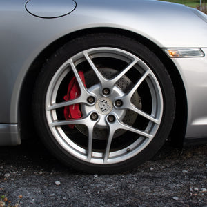 SOLD 2006 Porsche 911 Carrera S Cabriolet in GT Silver Metallic with Cocoa Interior