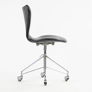 SOLD 1960's Original Arne Jacobsen 3117 for Fritz Hansen Denmark Rolling Desk Chair