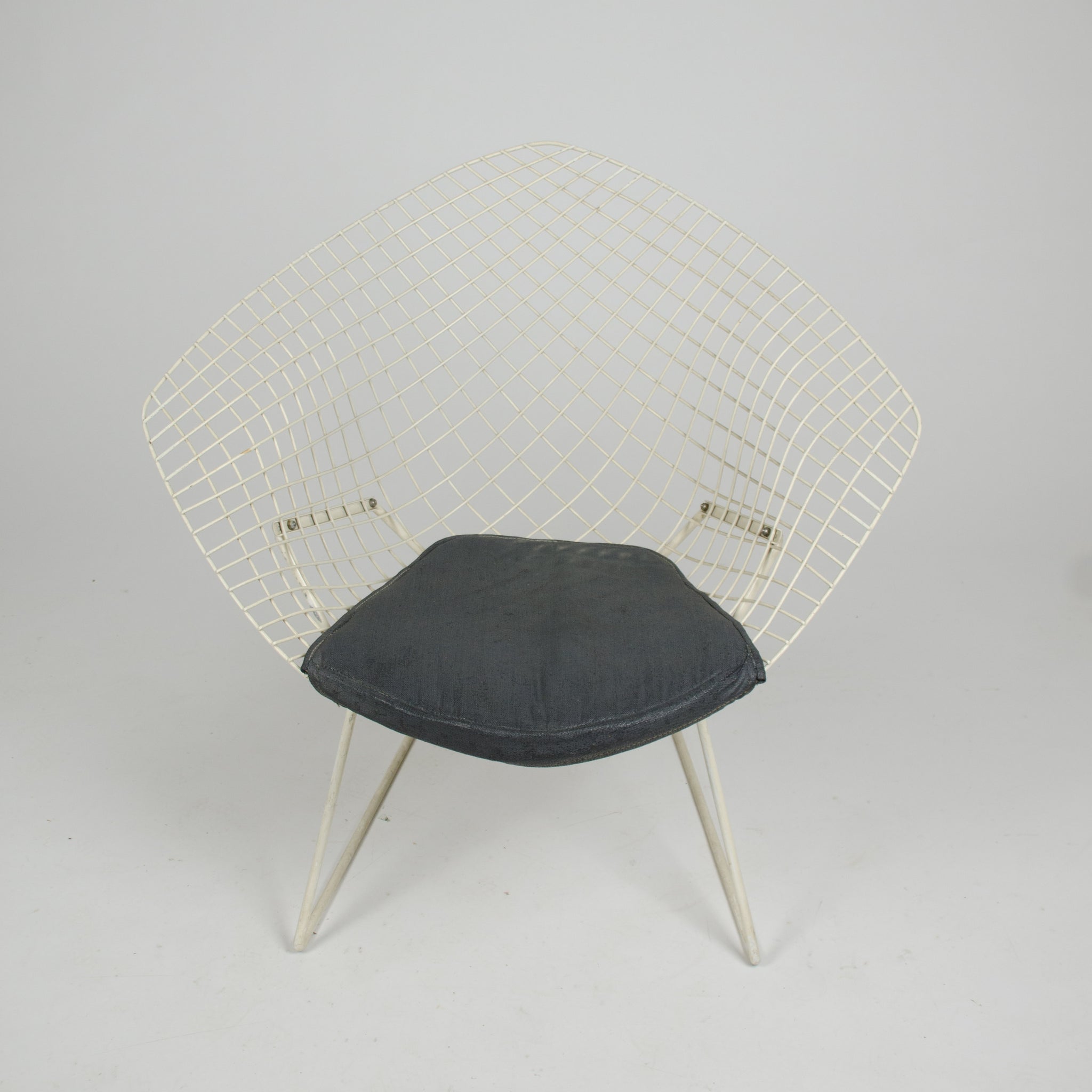 SOLD Harry Bertoia Diamond Lounge Chair for Knoll International 4x