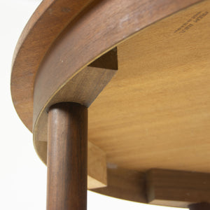 SOLD Hans Olsen for Frem Rojle Danish Modern Teak Round Dining Table, 1960's Vintage