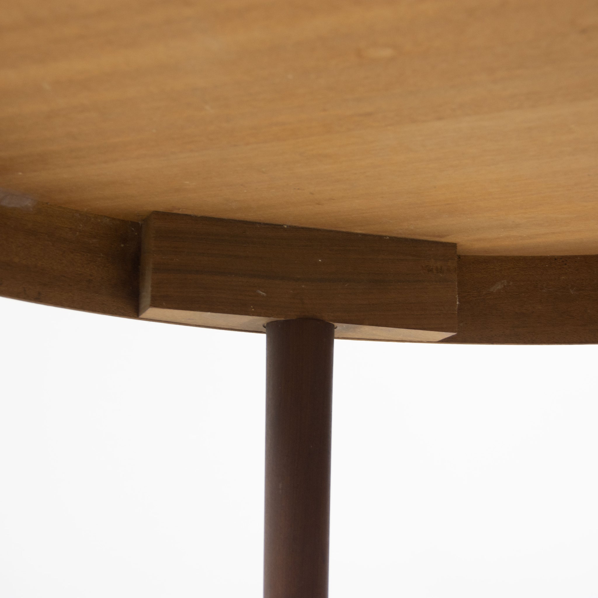 SOLD Hans Olsen for Frem Rojle Danish Modern Teak Round Dining Table, 1960's Vintage