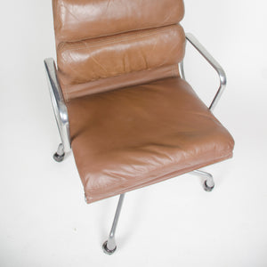 SOLD Eames Herman Miller High Back Soft Pad Aluminum Group Chair 1980's