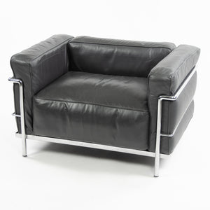 SOLD Cassina Italy Le Corbusier LC3 Grand Modele Armchair Leather Multiples Available