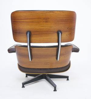 SOLD 1970's Herman Miller Eames Lounge Chair & Ottoman Rosewood 670 671