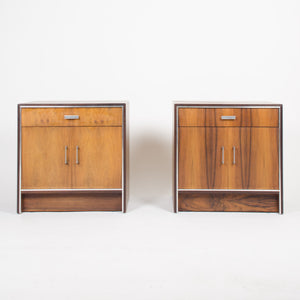 SOLD Falster Maurice Villency Rosewood Danish Dresser End Tables Bedside Cabinet Pair