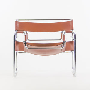 SOLD Early Gavina Knoll Stendig Marcel Breuer Wassily Chair B3 Brown Leather Marked