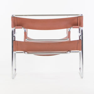 SOLD Early Gavina Knoll Stendig Marcel Breuer Wassily Chair B3 Brown Leather Marked