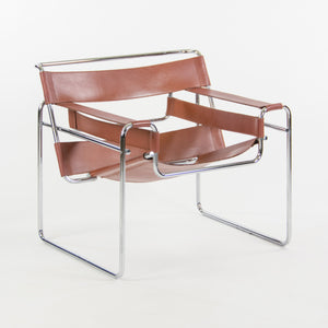 SOLD Early Gavina Knoll Stendig Marcel Breuer Wassily Chair B3 Brown Leather Marked