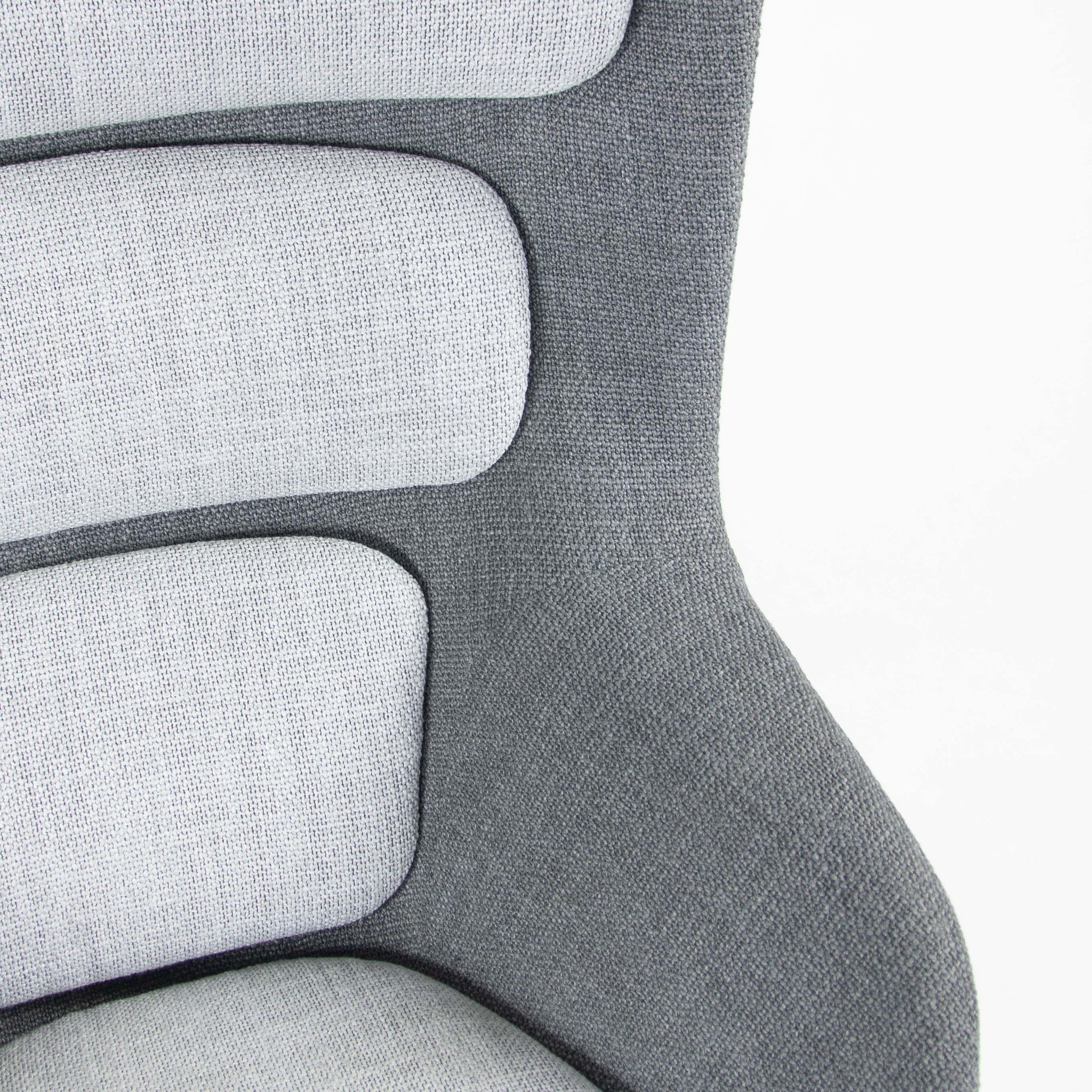 SOLD Herman Miller Grey Fabric Striad High Back Lounge Chair Markus Jehs Jürgen Laub