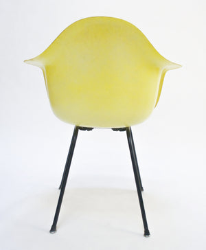 SOLD Herman Miller Eames Yellow Fiberglass Shell Chair Arm Shell