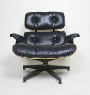 SOLD 1978 Herman Miller Eames Lounge Chair & Ottoman Rosewood 670 671