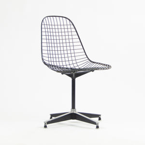 SOLD Herman Miller Eames 1955 Wire Shell Chair Rare 671 Pedestal Base