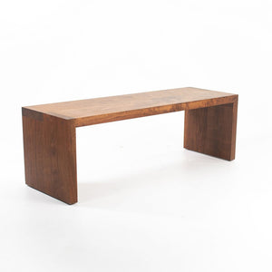 2018 Axel Bench by Tyler Hayes for BDDW in American Black Walnut