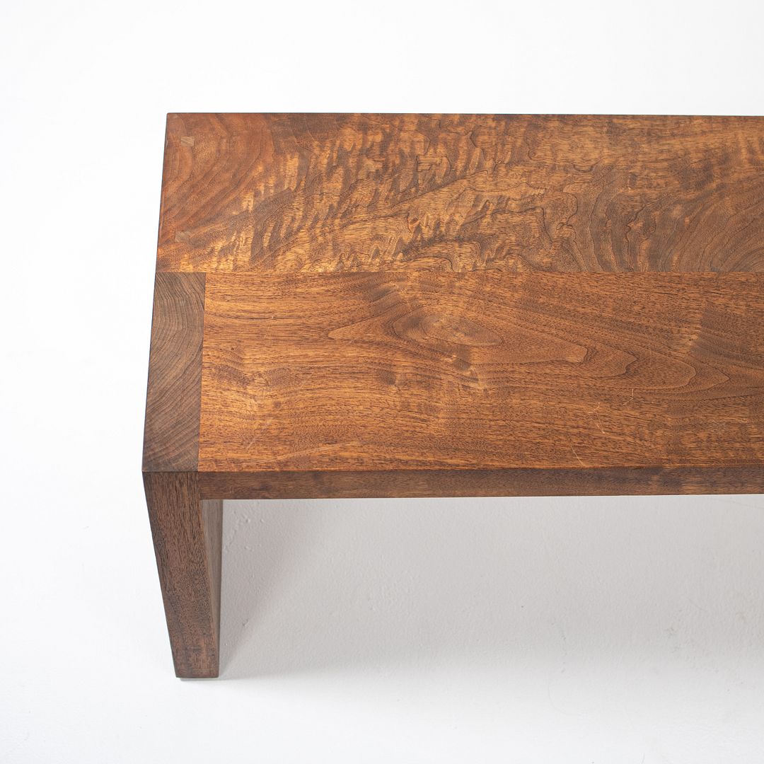 2018 Axel Bench by Tyler Hayes for BDDW in American Black Walnut